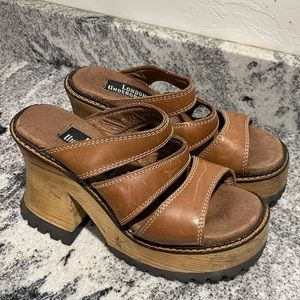 Vintage London Underground Platform Sandals